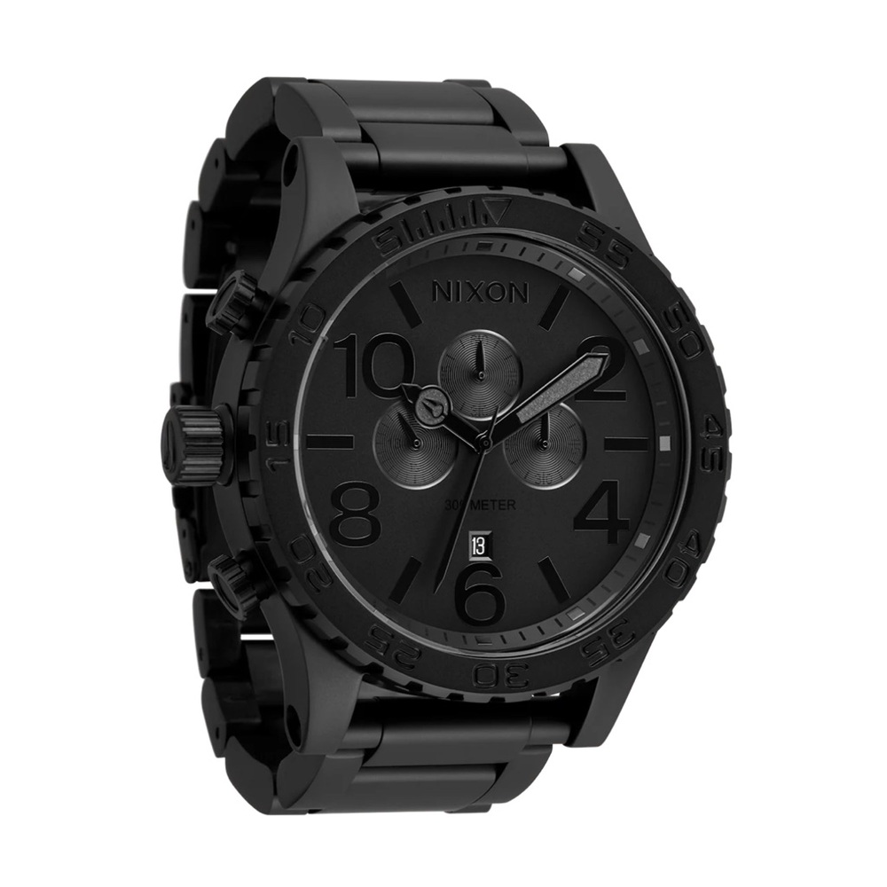 NIXON 51-30 matte black watch